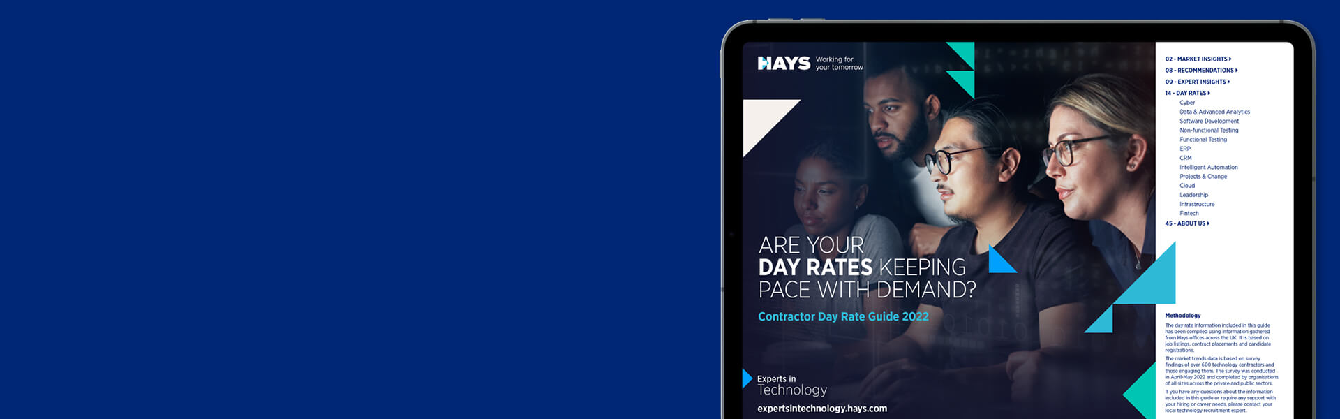 Tech Contractor Day Rate Guide 2022